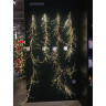 Ветка коричневая с лампами-капельками белый свет (240 ламп, размер 90*60 см) 84609